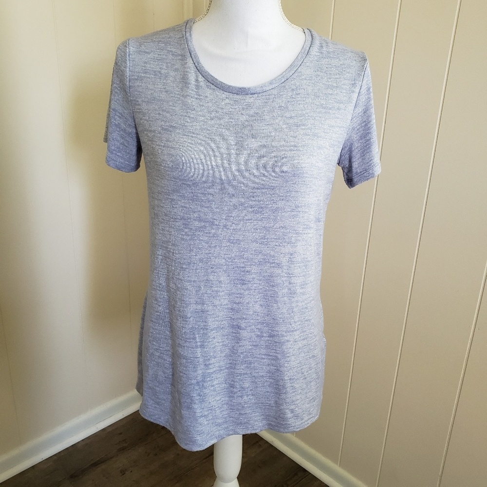 Blue heather t shirt